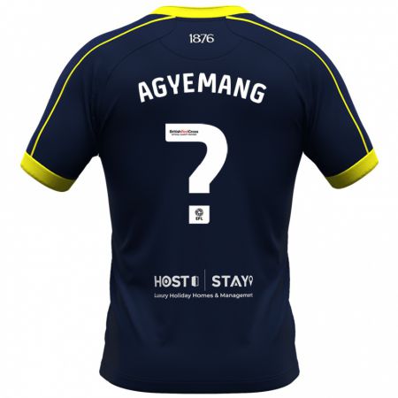 Kandiny Niño Camiseta Terrell Agyemang #0 Armada 2ª Equipación 2023/24 La Camisa Chile