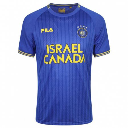 Kandiny Niño Camiseta Yuval Kfir #0 Azul 2ª Equipación 2023/24 La Camisa Chile