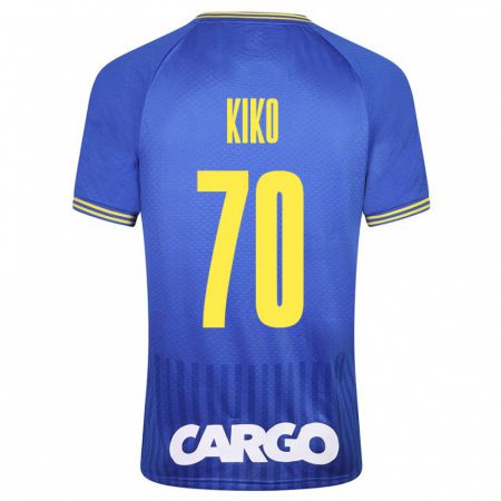 Kandiny Niño Camiseta Kiko Bondoso #70 Azul 2ª Equipación 2023/24 La Camisa Chile