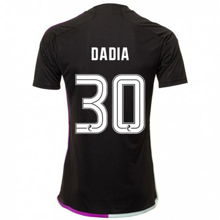 Kandiny Niño Camiseta Or Dadia #30 Negro 2ª Equipación 2023/24 La Camisa Chile