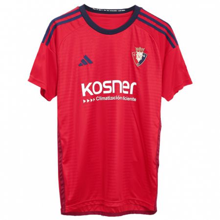 Kandiny Hombre Camiseta Guillem Molina #15 Rojo 1ª Equipación 2023/24 La Camisa Chile