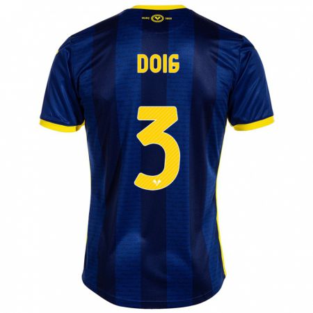 Kandiny Hombre Camiseta Josh Doig #3 Armada 1ª Equipación 2023/24 La Camisa Chile