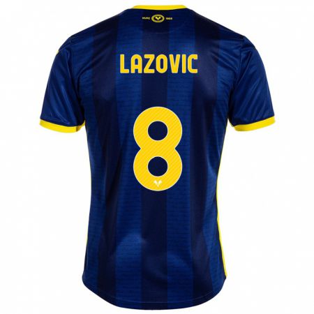 Kandiny Hombre Camiseta Darko Lazović #8 Armada 1ª Equipación 2023/24 La Camisa Chile