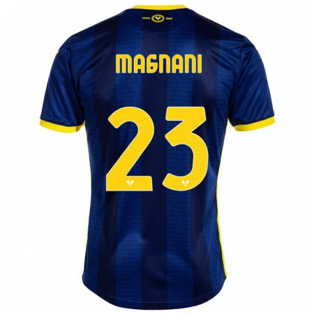 Kandiny Hombre Camiseta Giangiacomo Magnani #23 Armada 1ª Equipación 2023/24 La Camisa Chile