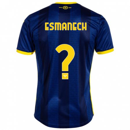 Kandiny Hombre Camiseta Inigo Esmanech #0 Armada 1ª Equipación 2023/24 La Camisa Chile