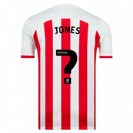 Kandiny Hombre Camiseta Jenson Jones #0 Blanco 1ª Equipación 2023/24 La Camisa Chile