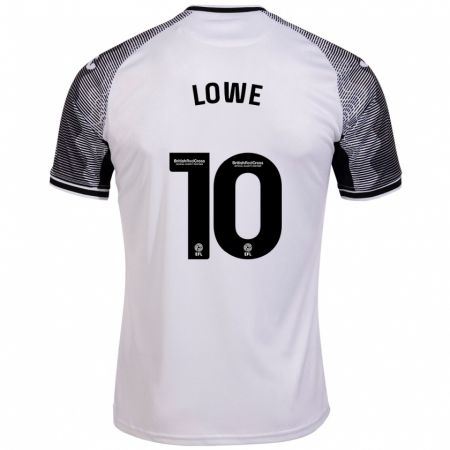 Kandiny Hombre Camiseta Jamal Lowe #10 Blanco 1ª Equipación 2023/24 La Camisa Chile