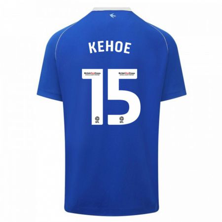 Kandiny Hombre Camiseta Molly Kehoe #15 Azul 1ª Equipación 2023/24 La Camisa Chile