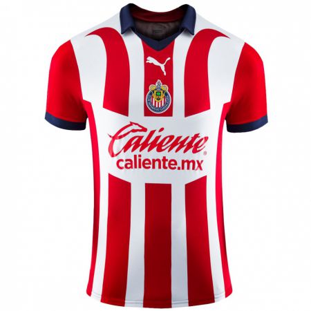Kandiny Hombre Camiseta Alan Torres #29 Rojo 1ª Equipación 2023/24 La Camisa Chile