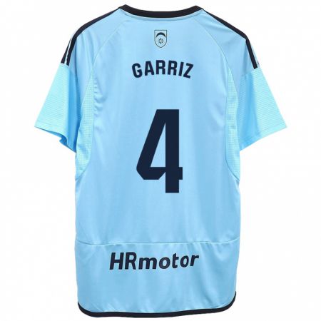 Kandiny Hombre Camiseta Ibaider Garriz #4 Azul 2ª Equipación 2023/24 La Camisa Chile