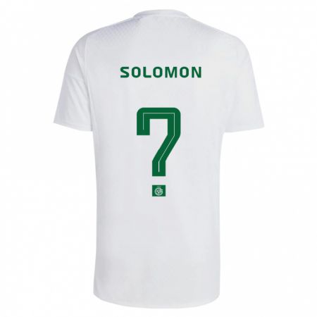 Kandiny Hombre Camiseta Itay Solomon #0 Verde Azul 2ª Equipación 2023/24 La Camisa Chile