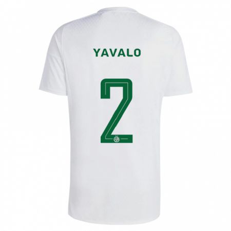 Kandiny Hombre Camiseta Gatachao Yavalo #2 Verde Azul 2ª Equipación 2023/24 La Camisa Chile