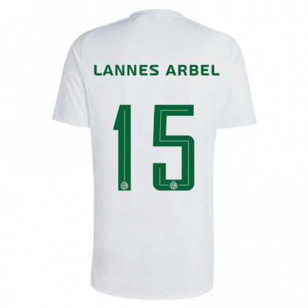 Kandiny Hombre Camiseta Tomer Lannes Arbel #15 Verde Azul 2ª Equipación 2023/24 La Camisa Chile