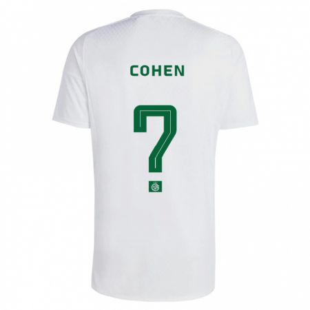 Kandiny Hombre Camiseta Sarel Shlomo Cohen #0 Verde Azul 2ª Equipación 2023/24 La Camisa Chile