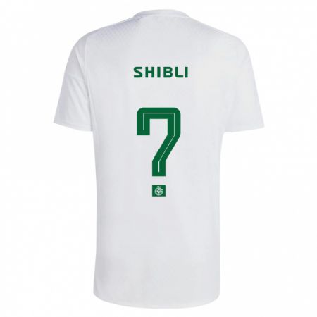 Kandiny Hombre Camiseta Jad Shibli #0 Verde Azul 2ª Equipación 2023/24 La Camisa Chile