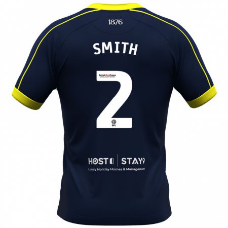 Kandiny Hombre Camiseta Tommy Smith #2 Armada 2ª Equipación 2023/24 La Camisa Chile