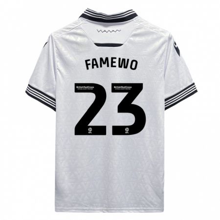 Kandiny Hombre Camiseta Akin Famewo #23 Blanco 2ª Equipación 2023/24 La Camisa Chile