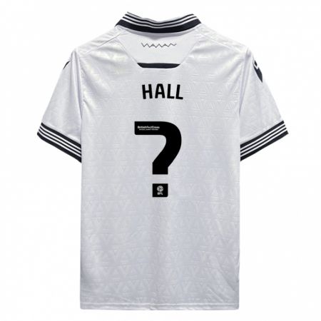 Kandiny Hombre Camiseta Jack Hall #0 Blanco 2ª Equipación 2023/24 La Camisa Chile