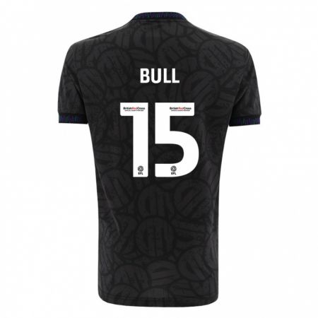 Kandiny Hombre Camiseta Jasmine Bull #15 Negro 2ª Equipación 2023/24 La Camisa Chile