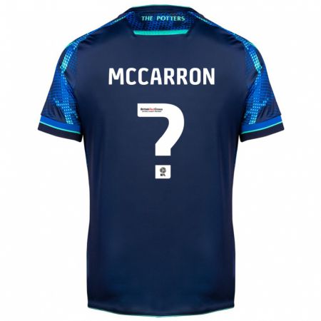 Kandiny Hombre Camiseta Liam Mccarron #0 Armada 2ª Equipación 2023/24 La Camisa Chile