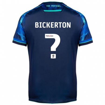 Kandiny Hombre Camiseta Josh Bickerton #0 Armada 2ª Equipación 2023/24 La Camisa Chile