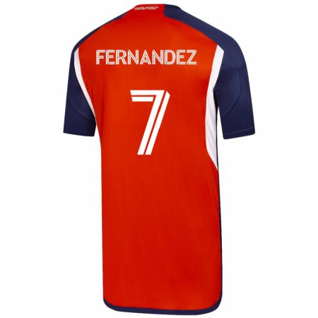 Kandiny Hombre Camiseta Rebeca Fernández #7 Blanco 2ª Equipación 2023/24 La Camisa Chile