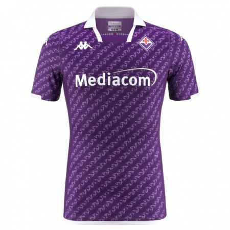 Kandiny Mujer Camiseta Mattia Magalotti #0 Violeta 1ª Equipación 2023/24 La Camisa Chile