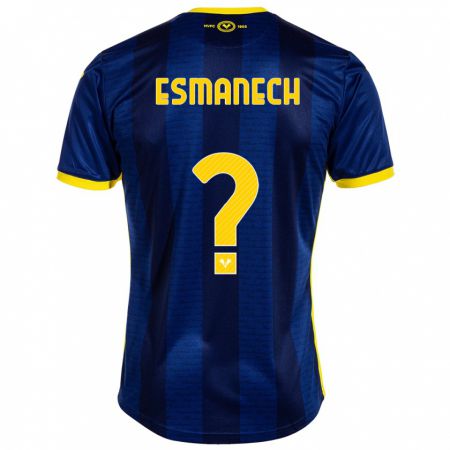 Kandiny Mujer Camiseta Inigo Esmanech #0 Armada 1ª Equipación 2023/24 La Camisa Chile