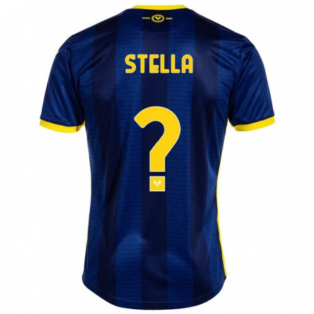 Kandiny Mujer Camiseta Kevin Stella #0 Armada 1ª Equipación 2023/24 La Camisa Chile