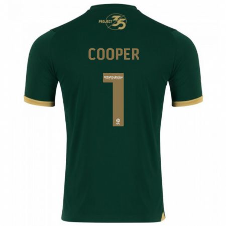 Kandiny Mujer Camiseta Michael Cooper #1 Verde 1ª Equipación 2023/24 La Camisa Chile