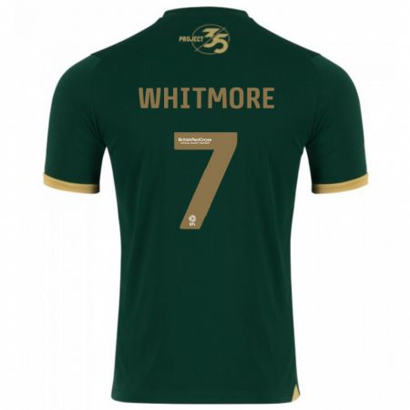 Kandiny Mujer Camiseta Charlotte Whitmore #7 Verde 1ª Equipación 2023/24 La Camisa Chile