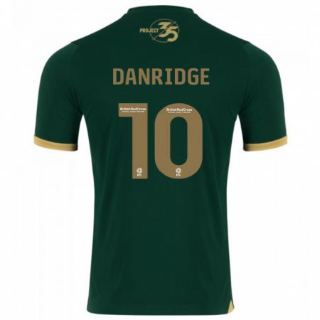 Kandiny Mujer Camiseta Rebecca Danridge #10 Verde 1ª Equipación 2023/24 La Camisa Chile