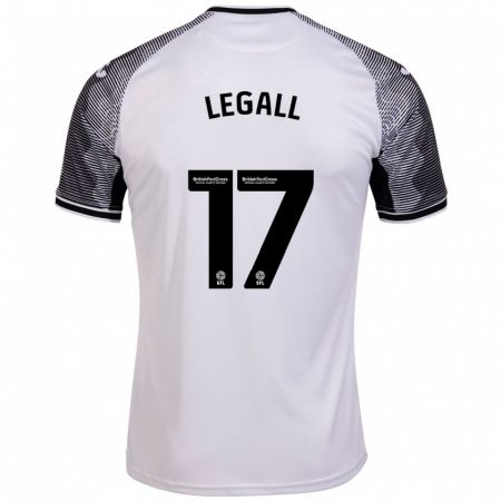 Kandiny Mujer Camiseta Monet Legall #17 Blanco 1ª Equipación 2023/24 La Camisa Chile