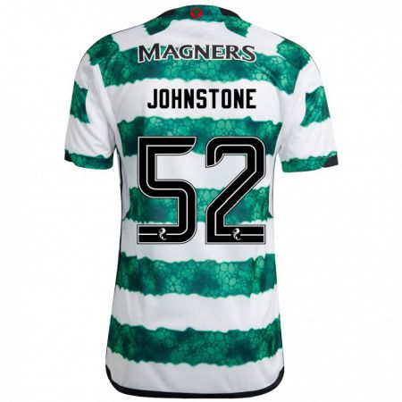 Kandiny Mujer Camiseta Rachael Johnstone #52 Verde 1ª Equipación 2023/24 La Camisa Chile