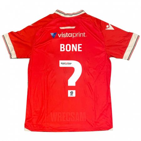 Kandiny Mujer Camiseta Kai Bone #0 Rojo 1ª Equipación 2023/24 La Camisa Chile