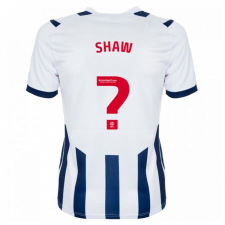 Kandiny Mujer Camiseta Josh Shaw #0 Blanco 1ª Equipación 2023/24 La Camisa Chile