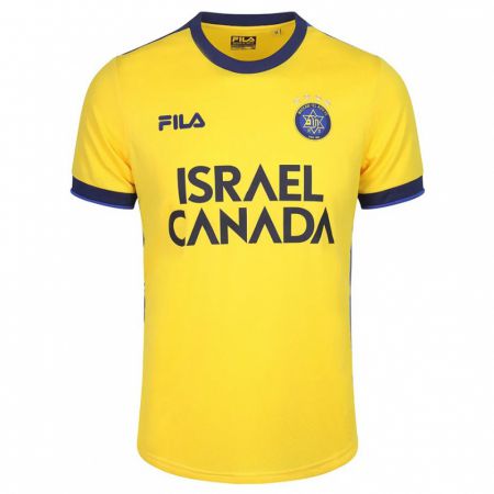 Kandiny Mujer Camiseta Yehuda Balay #11 Amarillo 1ª Equipación 2023/24 La Camisa Chile