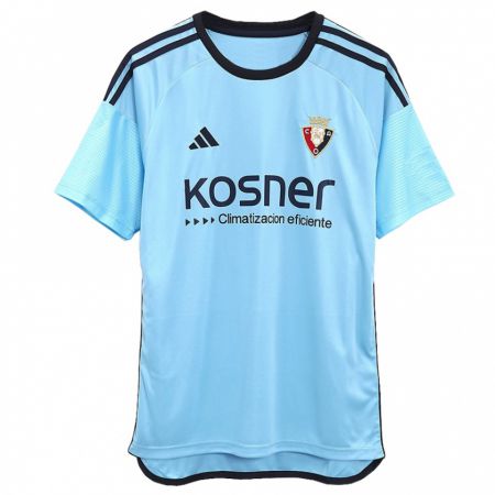 Kandiny Mujer Camiseta Rubén Peña #15 Azul 2ª Equipación 2023/24 La Camisa Chile