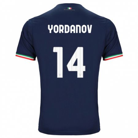 Kandiny Mujer Camiseta Damyan Yordanov #14 Armada 2ª Equipación 2023/24 La Camisa Chile