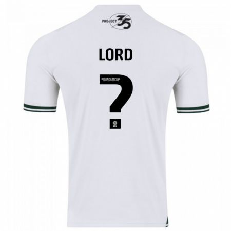 Kandiny Mujer Camiseta Sam Lord #0 Blanco 2ª Equipación 2023/24 La Camisa Chile