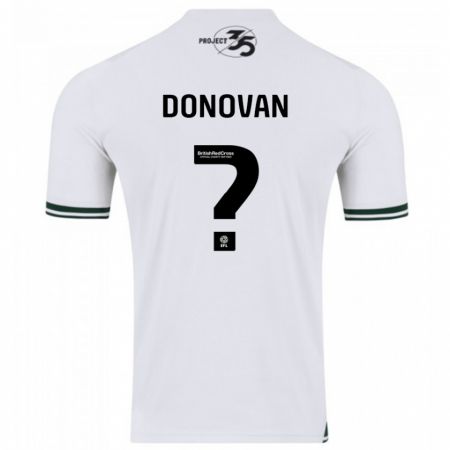 Kandiny Mujer Camiseta Henry Donovan #0 Blanco 2ª Equipación 2023/24 La Camisa Chile