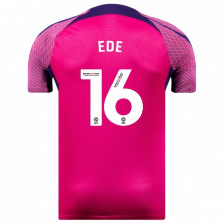 Kandiny Mujer Camiseta Grace Ede #16 Morado 2ª Equipación 2023/24 La Camisa Chile