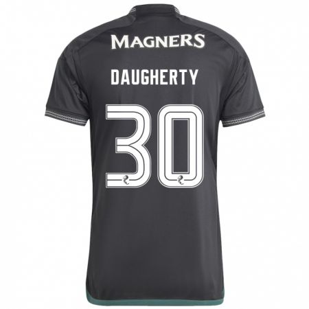 Kandiny Mujer Camiseta Kelsey Daugherty #30 Negro 2ª Equipación 2023/24 La Camisa Chile