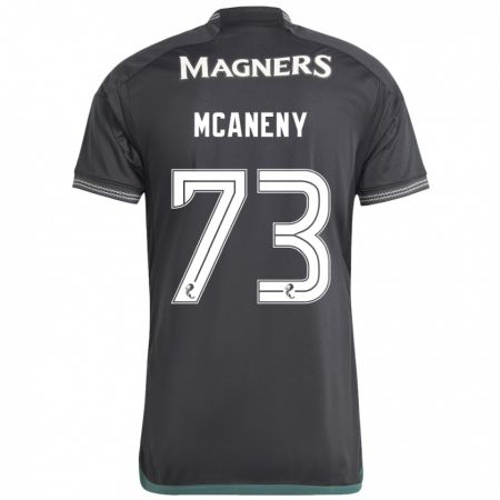 Kandiny Mujer Camiseta Maria Mcaneny #73 Negro 2ª Equipación 2023/24 La Camisa Chile