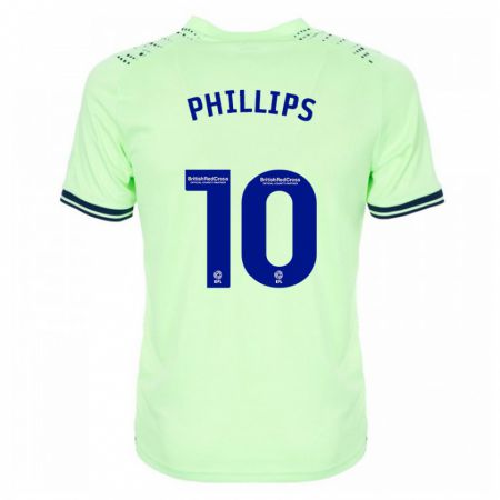 Kandiny Mujer Camiseta Matt Phillips #10 Armada 2ª Equipación 2023/24 La Camisa Chile