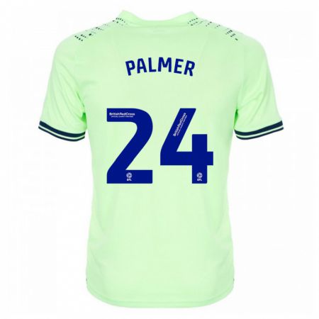 Kandiny Mujer Camiseta Alex Palmer #24 Armada 2ª Equipación 2023/24 La Camisa Chile