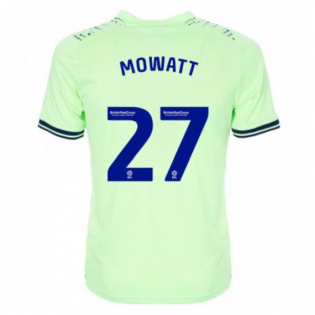 Kandiny Mujer Camiseta Alex Mowatt #27 Armada 2ª Equipación 2023/24 La Camisa Chile