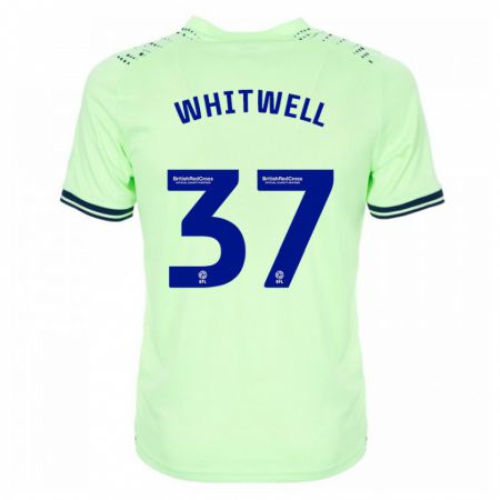 Kandiny Mujer Camiseta Harry Whitwell #37 Armada 2ª Equipación 2023/24 La Camisa Chile