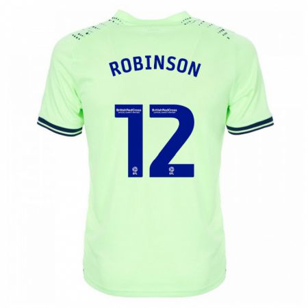 Kandiny Mujer Camiseta Leanne Robinson #12 Armada 2ª Equipación 2023/24 La Camisa Chile