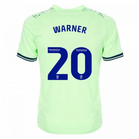 Kandiny Mujer Camiseta Phoebe Warner #20 Armada 2ª Equipación 2023/24 La Camisa Chile